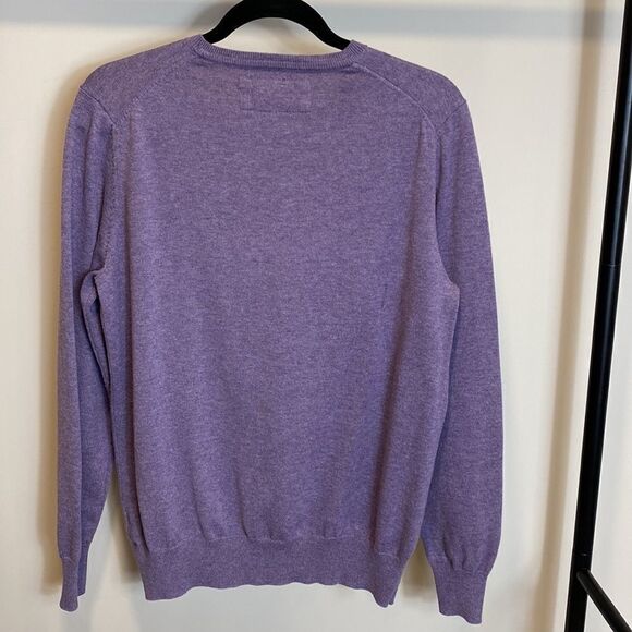 Joseph Abboud men’s silk blend V-neck pullover sweater size M - Picture 5 of 8